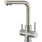 Кухонная мойка Oulin OL-327L 1 мм, нержавеющая сталь - фото 2