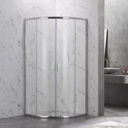 Душевое ограждение Veconi Rovigo 90x90 см RV202-90-01-C4, хром/прозрачное - фото 