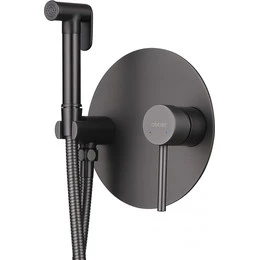 Набор для гигиенического душа Abber Emotion AF8826NG, никель - фото 