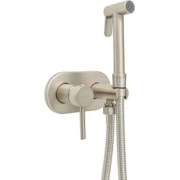 Набор для гигиенического душа Allen Brau Priority 5.31005-BN (со скрытой частью) никель - фото 