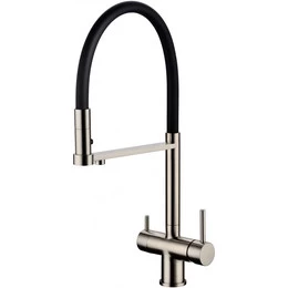Смеситель для кухни Grocenberg GB4095NK, никель - фото 
