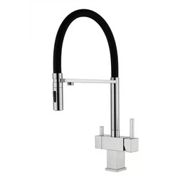 Смеситель для кухни Grocenberg GB4098NK, никель - фото 