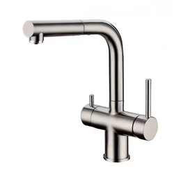 Смеситель для кухни Grocenberg GB4097NK, никель - фото 