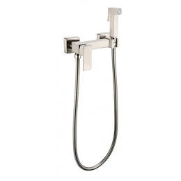 Набор для гигиенического душа Grocenberg GB101N-NK, никель - фото 