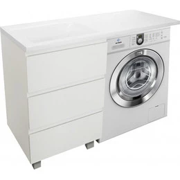 Тумба напольная с раковиной-столешницей Эстет Dallas Luxe 120 см L, 3 ящика ФР-00001922 - фото 