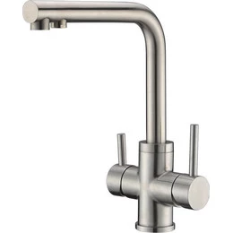 Смеситель для кухни Oulin OL-8021, сатин - фото 