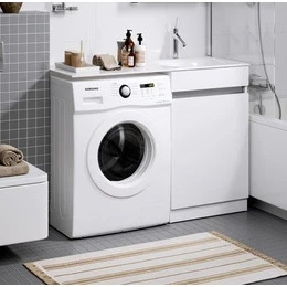 Тумба напольная с раковиной-столешницей Aqwella Forma 115 см FOR0105KR, б/к - фото 