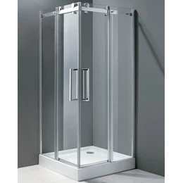 Душевое ограждение Cezares 90х90 см STYLUS-O-M-A-2-90-C-Cr (стекло 8 мм) хром/прозрачное - фото 