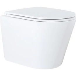 Унитаз подвесной безободковый Azario Teramo 0053 с крышкой микролифт, Цвет производителя: белый - фото 