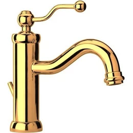 Смеситель для раковины Paini Duomo 88OP211, золото - фото 