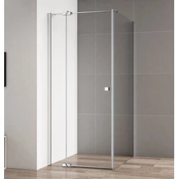 Душевое ограждение Cezares 100x100 см VALVOLA-A-1-100-C-Cr (стекло 8 мм) с кронштейном в комплекте, хром/прозрачное - фото 