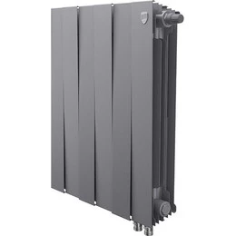 Радиатор Royal Thermo Piano Forte 500 VD Silver Satin 480х590 мм (6 секций) - фото 