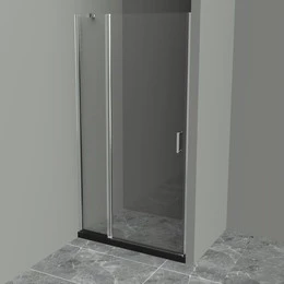 Душевая дверь BelBagno 100 см UNO-B-12-30+70-C-Cr, хром/прозрачное - фото 