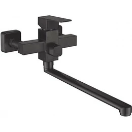 Смеситель для ванны Haiba HB22803-7, чёрный матовый - фото 