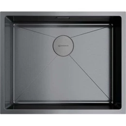 Мойка кухонная Omoikiri Taki 54-U/IF-GM (4973107) 1,2 мм, вороненая сталь, Цвет производителя: вороненая сталь - фото 