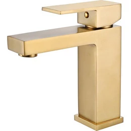 Смеситель для раковины Abber Daheim AF8210G, золото матовое, Цвет производителя: золото матовое - фото 