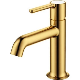 Смеситель для раковины Cezares ECO-LS-BORO-W0, брашированное золото, Цвет производителя: золото - фото 