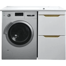 Тумба напольная с раковиной-столешницей Azario Magenta 120 см R CS00079141 - фото 