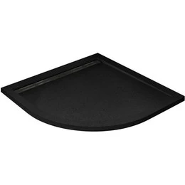 Мраморный поддон Cezares TRAY-AS-R-90-30-NERO 90х90 см, черный - фото 