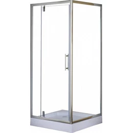 Душевое ограждение Loranto 90x90 см CS-604C 90, хром/прозрачное - фото 