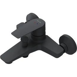 Смеситель для ванны Am.Pm Gem F90A10022, черный, Цвет производителя: чёрный - фото 