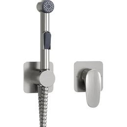 Набор для гигиенического душа WasserKraft Spree A1451.275.100.092, никель - фото 