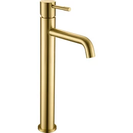 Смеситель для раковины высокий Boheme Uno 462-MG, matt gold, Цвет производителя: matt gold - фото 