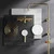Душевая стойка с термостатом Am.Pm X-Joy F0785A599, золото, Цвет производителя: золото - фото 5