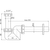 Сифон для умывальника и биде Alcadrain A45F DN32 (AG210902132) - фото 2