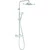 Душевая стойка с термостатом Kludi Logo Dual Shower System 6809805-00 - фото, картинка  Душевая стойка с термостатом Kludi Logo Dual Shower System 6809805-00 - фото