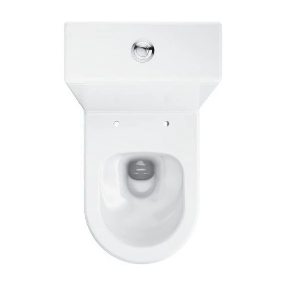 Унитаз-компакт Ravak Optima RimOff Combi X01870 с тонкой крышкой микролифт - фото 2