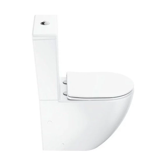 Унитаз-компакт Ravak Optima RimOff Combi X01870 с тонкой крышкой микролифт - фото 3