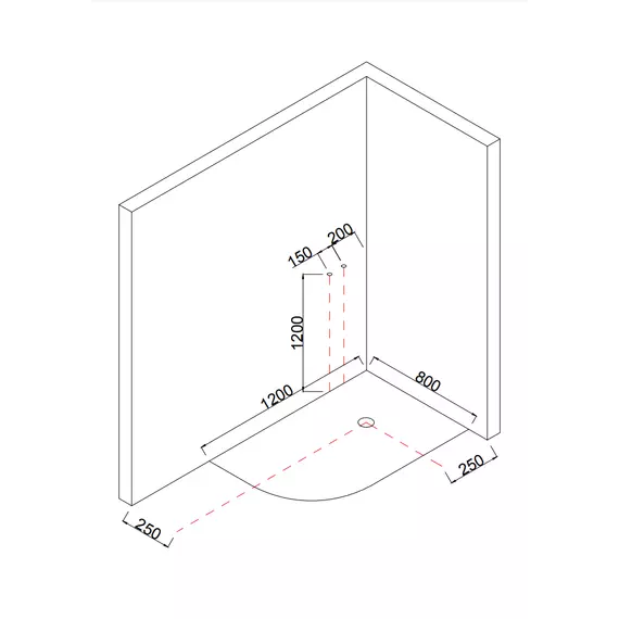 Душевая кабина Taliente 120x80 см TA-12080M(R), хром/матовое - фото 6