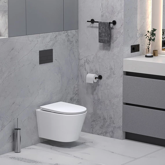 Унитаз подвесной безободковый Taliente Altamarea T3 AL65003 с крышкой микролифт (система смыва Торнадо) - фото 7