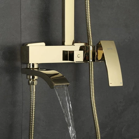 Душевая стойка Gappo Jacob G2407-3, золото - фото 5