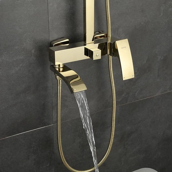 Душевая стойка Gappo Jacob G2407-3, золото - фото 7