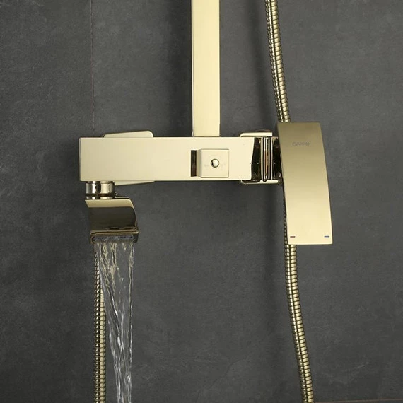 Душевая стойка Gappo Jacob G2407-3, золото - фото 15