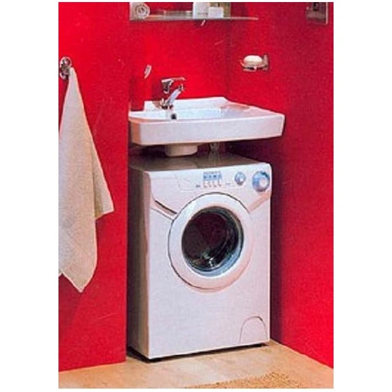 Раковина Santek Пилот 60х60 см над стиральной машиной (ПИЛОТ-60) 1.WH30.1.971 - фото 3