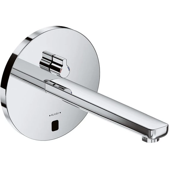 Смеситель для раковины настенный электронный Kludi Zenta 240 мм 3840105 - фото 