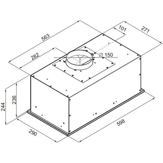Вытяжка Maunfeld Crosby Power 60, нержавеющая сталь - фото 14