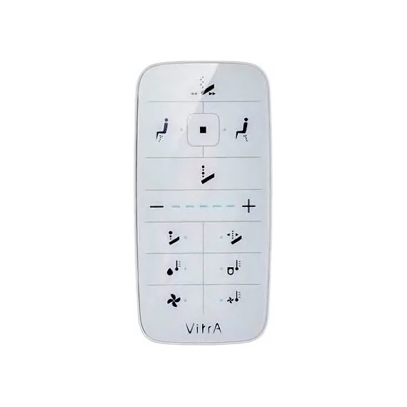 Унитаз-биде подвесной безободковый импульсный Vitra V-Care Comfort 5674B003-6194 с крышкой микролифт - фото, картинка 7 Унитаз-биде подвесной безободковый импульсный Vitra V-Care Comfort 5674B003-6194 с крышкой микролифт - фото 7