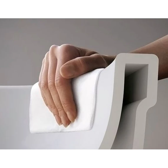 Унитаз-биде подвесной безободковый импульсный Vitra V-Care Comfort 5674B003-6194 с крышкой микролифт - фото, картинка 8 Унитаз-биде подвесной безободковый импульсный Vitra V-Care Comfort 5674B003-6194 с крышкой микролифт - фото 8