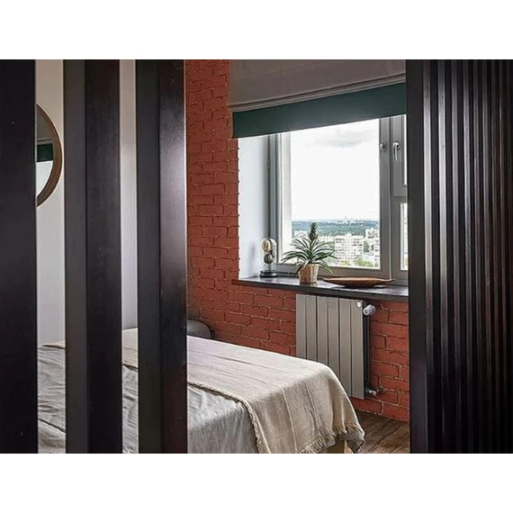 Радиатор Royal Thermo Piano Forte 500 Silver Satin 480х590 мм (6 секций) - фото 3