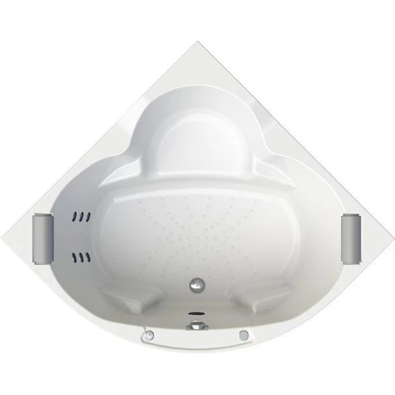 Ванна гидромассажная Радомир Сорренто 140x140 см (Гидромассаж "Стандарт" Chrome) - фото 