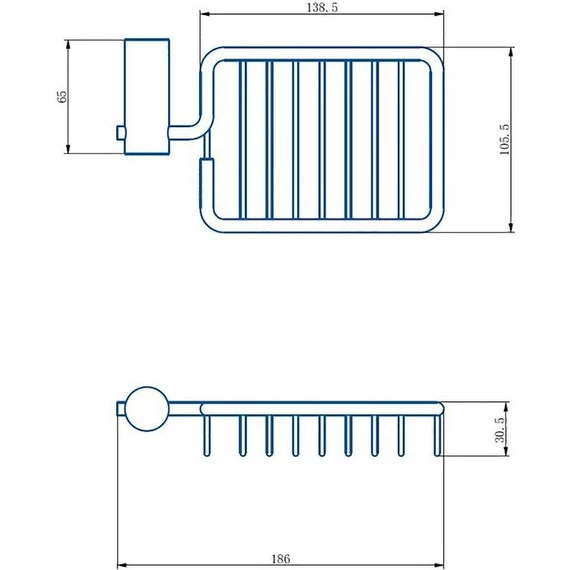 Мыльница Haiba HB8402-1 - фото 2