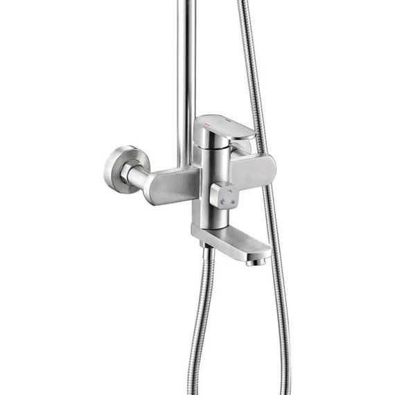 Душевая стойка Haiba HB24806, сталь - фото 2