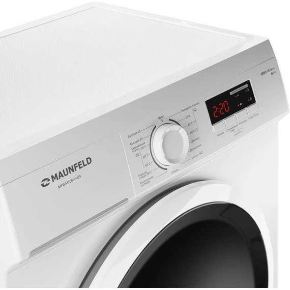 Стиральная машина Maunfeld MFWM106WH05 - фото 7