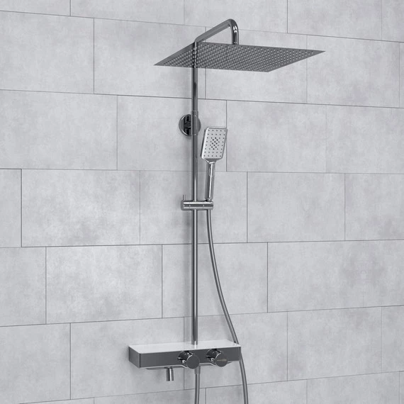 Душевая стойка с термостатом WasserKraft A113.119.126.CH Thermo - фото 2