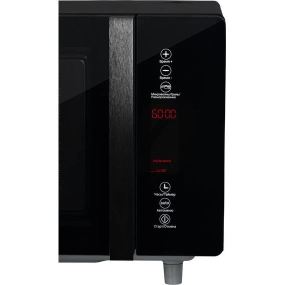 Отдельностоящая микроволновая печь Hiberg VM-4588 B (чёрное стекло) - фото 11