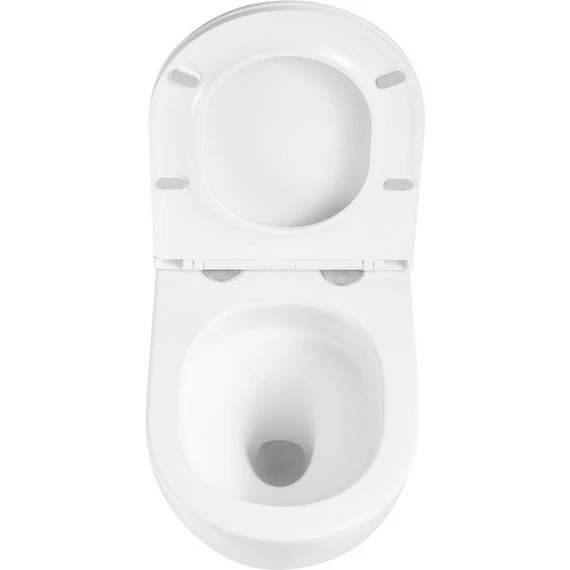 Унитаз подвесной Vincea Bien VT1-51T с тонкой крышкой микролифт (Система смыва торнадо) - фото 10